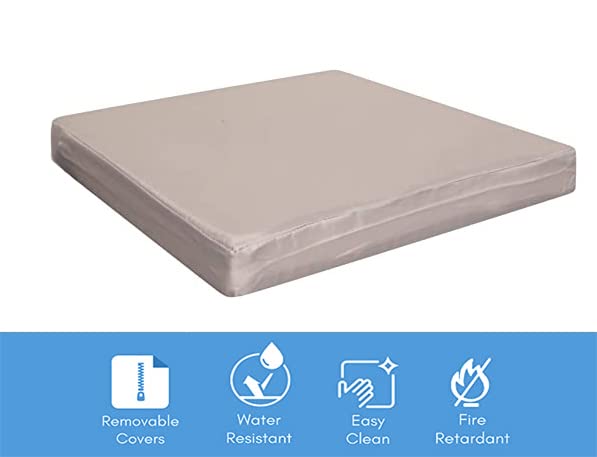 100% Waterproof Seat Pads For Indoor & Outdoor Dining Chairs Garden Sofa Chair Cushion Rattan Seat Patio Chair Cushions Dazzle Collection uk