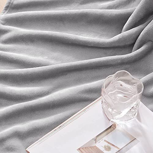 Dazzle Collection Fleece throw Blanket Flannel Versatile Blanket Fluffy Soft Throw for Bed and Chaise Warm Cozy Plush Reversible Microfiber Blanket (Mauve, 150 x 200 cm) Dazzle Collection uk