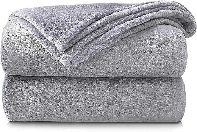 Dazzle Collection Fleece throw Blanket Flannel Versatile Blanket Fluffy Soft Throw for Bed and Chaise Warm Cozy Plush Reversible Microfiber Blanket (Mauve, 150 x 200 cm) Dazzle Collection uk