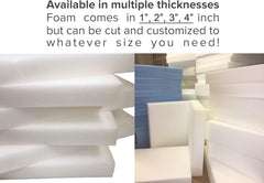 High Density Upholstery Firm Foam Sheet Cut to Any Size